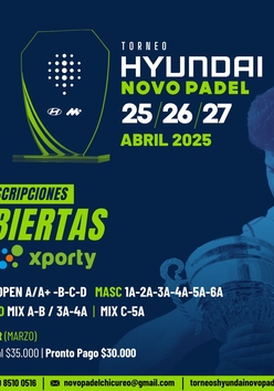 Cartel del torneo